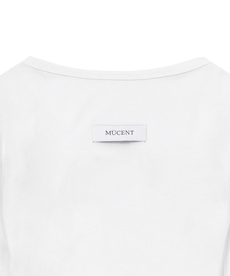 MUCENT Mia Layered Top Cardigan T-Shirt (2 Colors)
