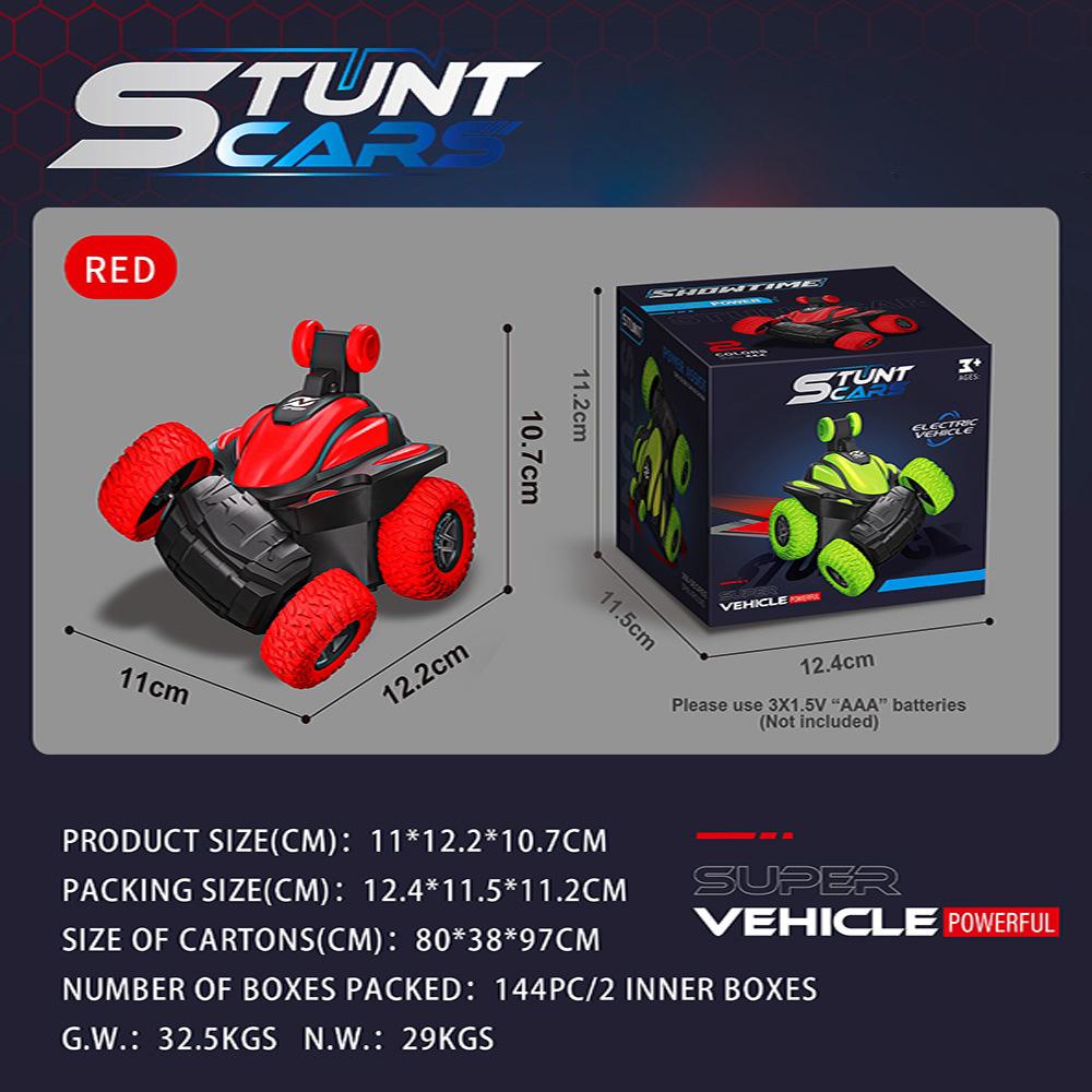 Children s Wireless Remote Control Cool Stunt Spinning Car Toy