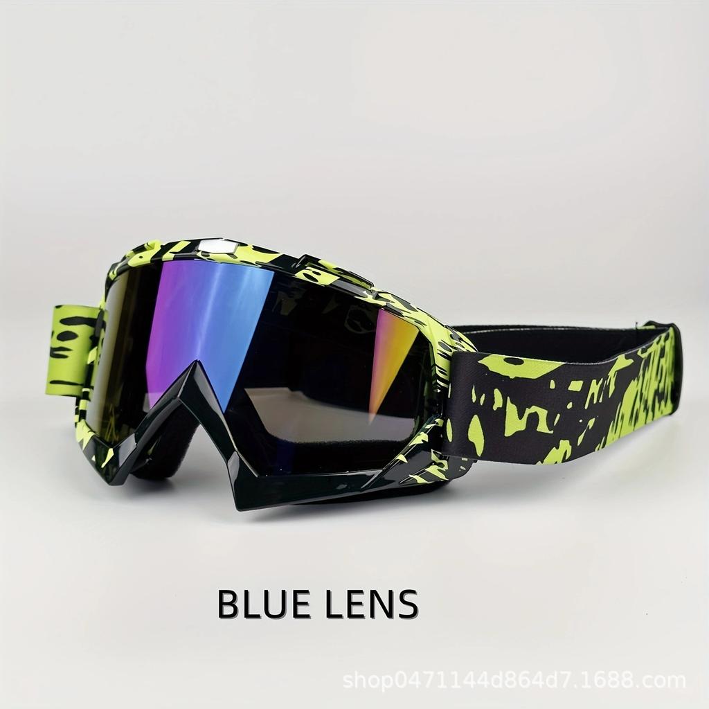 Goggles Riding Glasses Outdoor Motorcycle Off-Road Goggles ATV Men's and Women's Mountain Bike Bike Windshield Lenses