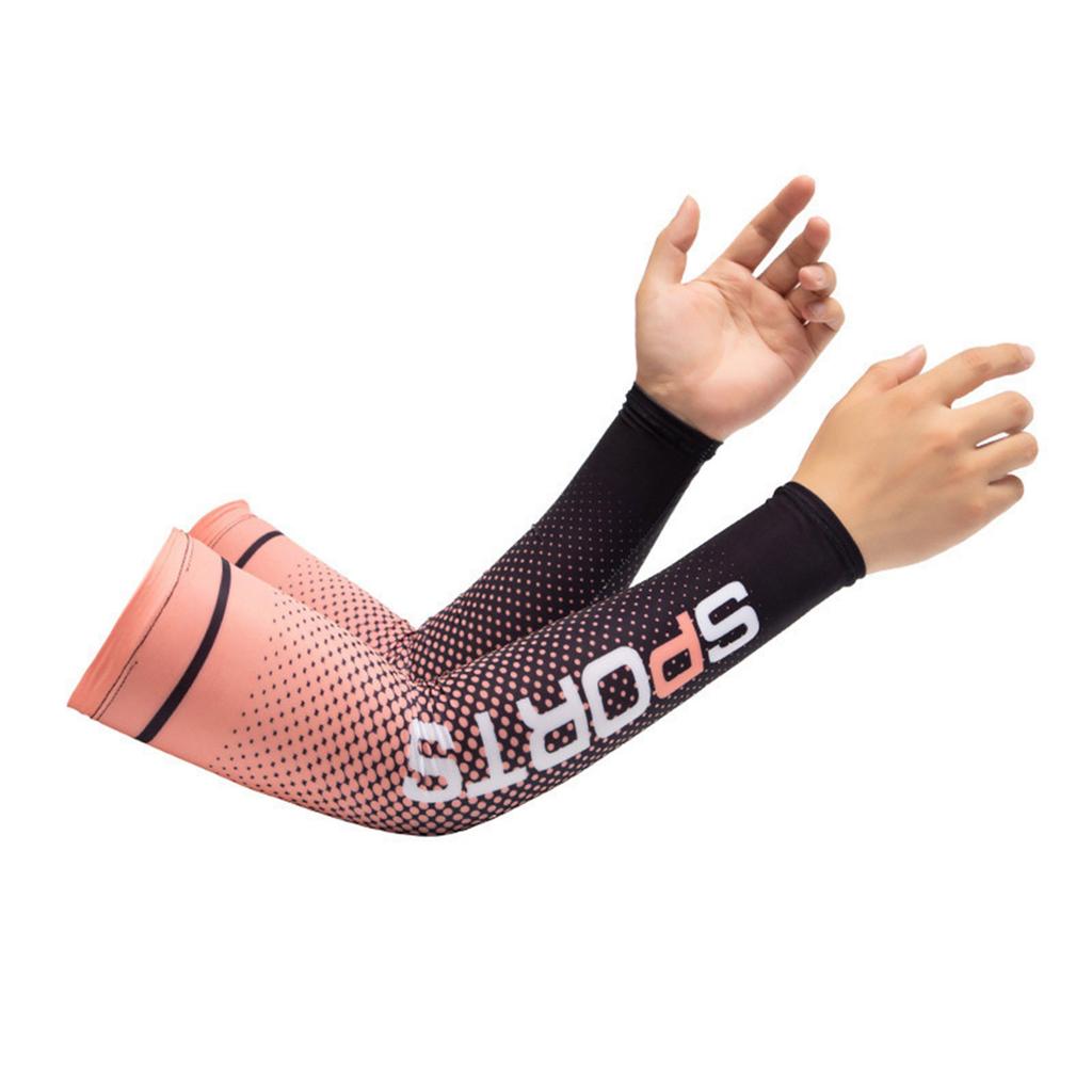 Ice Silk Arm Sleeves Cooling Sports Sleeves Arm Cover Compression Sleeves Sun Protections Arm Sleeves Cycling Sleeves