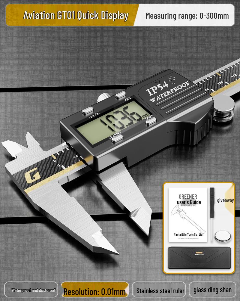 High-Precision Digital Vernier Caliper for Industrial and Jewelry Use