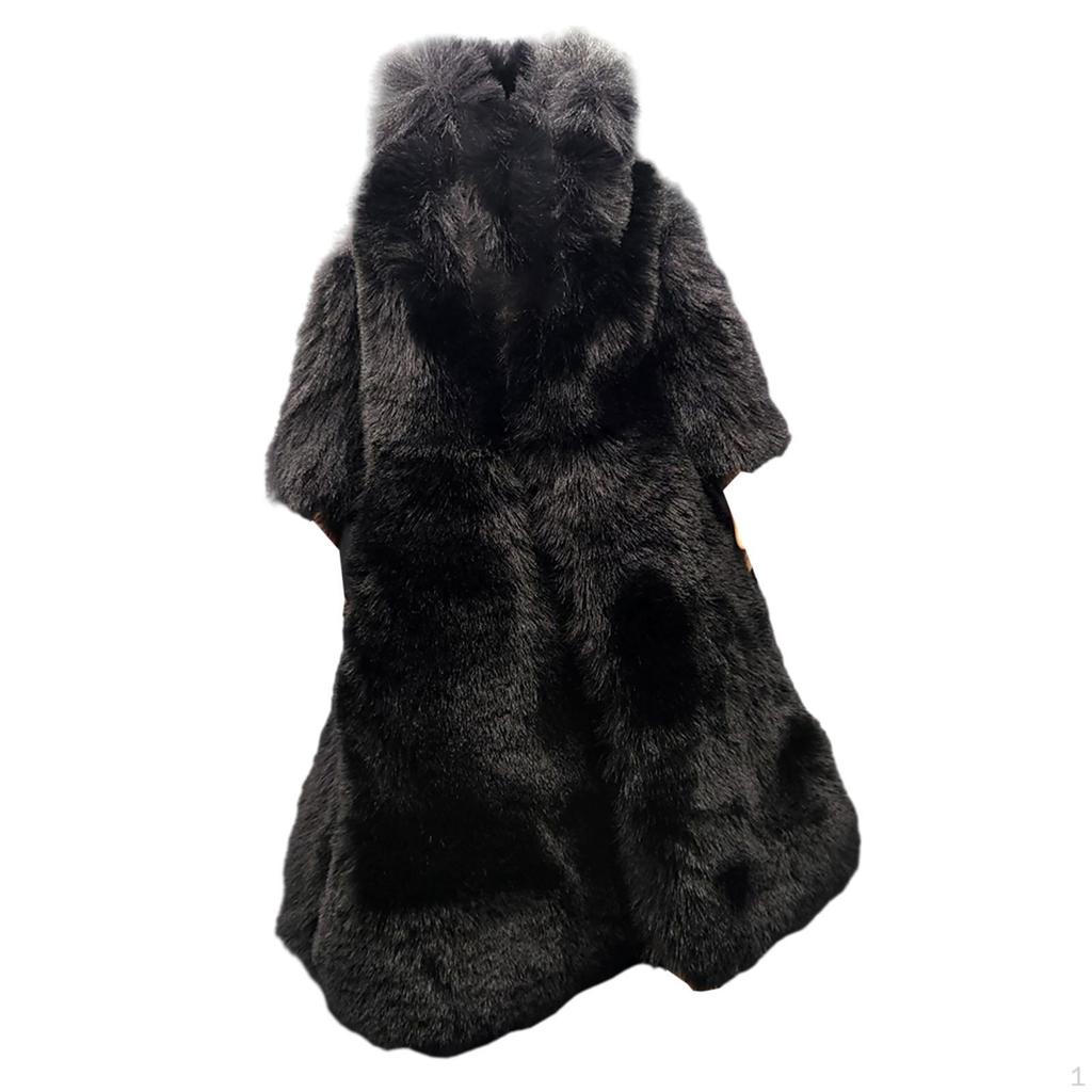 1/6 Scale Soldier Clothes Outfits Overcoat Winter Coat Fashion Thicken Long Jacket Party Stage Tops