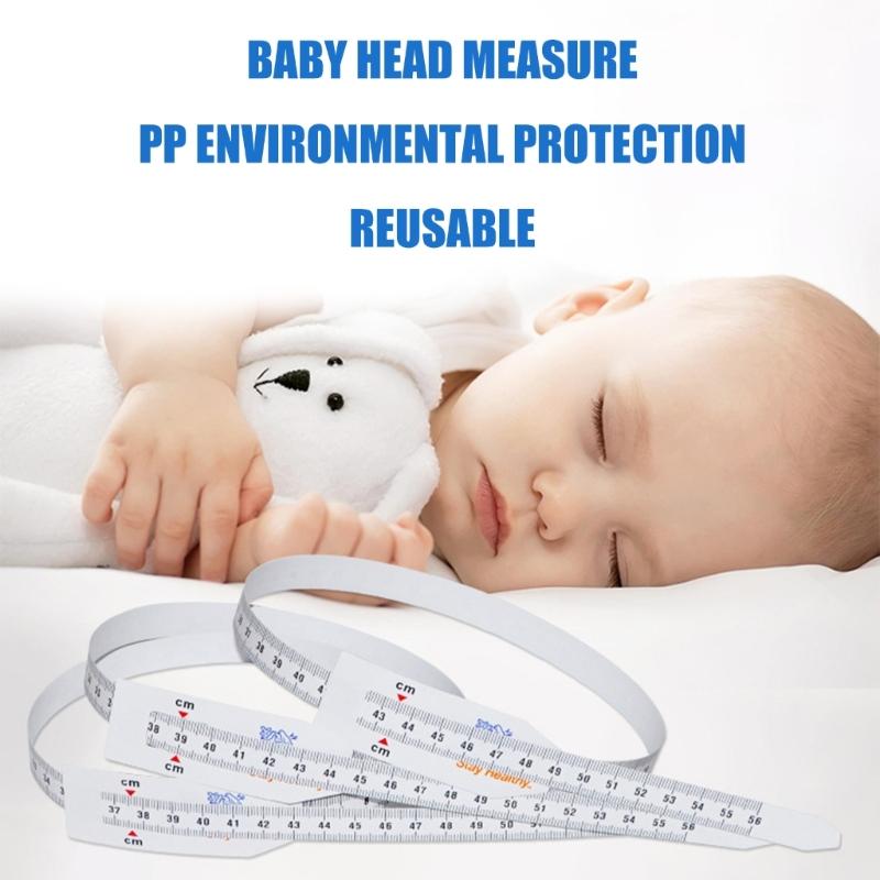 Head Circumference Tape Measure for Pediatric, Baby, Babies Reusable, Not-Stretchable Measure Ruler