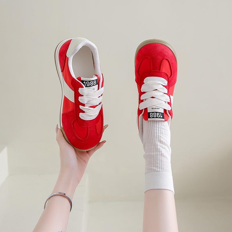 Retro children's versatile spring and summer new breathable and lightweight casual sports women's shoes