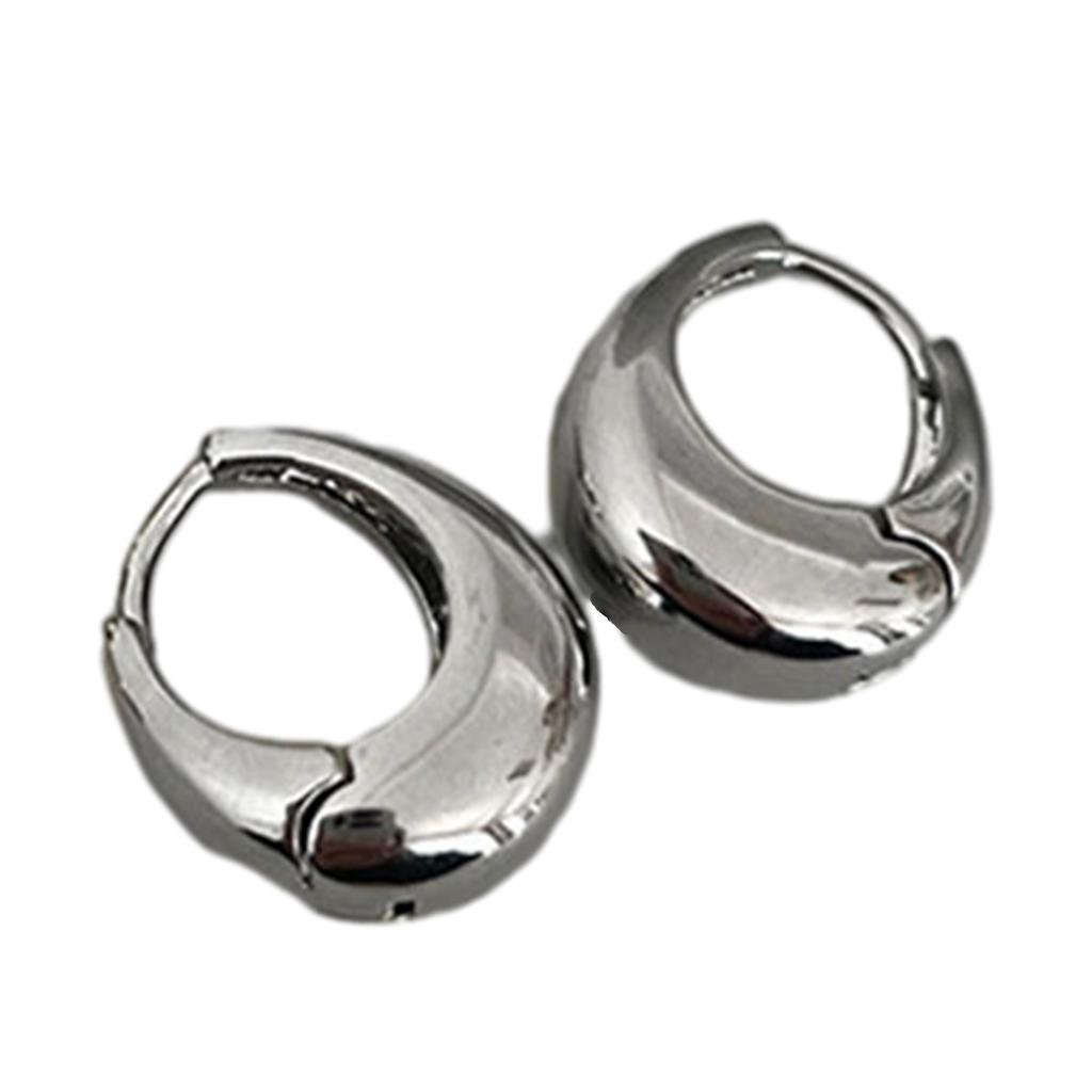 Simple Geometric Round Earrings Fashion Stud Earrings Vintage Piercing Earring Statement Jewelry Hypoallergenic