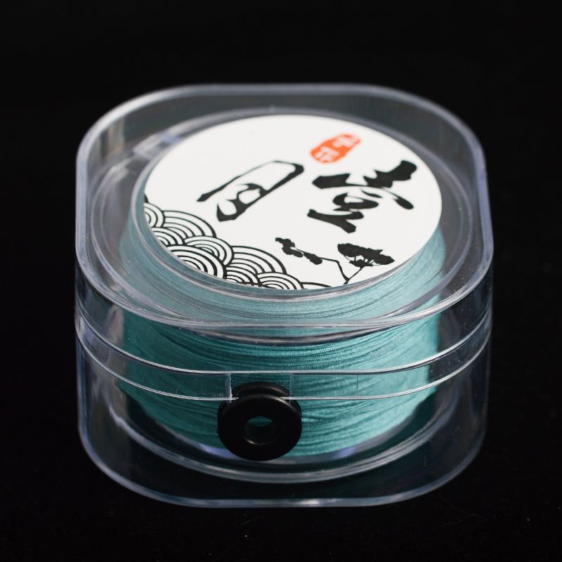 

No. 70 Jade Thread 0.3mm Extra Fine String Beads Special Rope Inelastic Ultra Fine Beaded Wire Carrying Strap Braided Rope Hairline Rule Malachite green