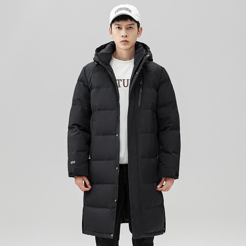 2025 fleece thickened plus size jacket fall and winter men's middle-aged solid color casual hooded warm jacket shirt top