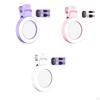 Phone Fill Light Selfie Mirror Parts,Rechargeable,3 Lighting Modes LED Lamp,Accessories for