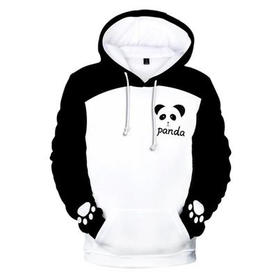 4 To 14 Years Kids Hoodies Cute Panda 3d Print Hooded Sweatshirt Boys Girls Harajuku Cartoon Hoodies Children Pullover Clothing