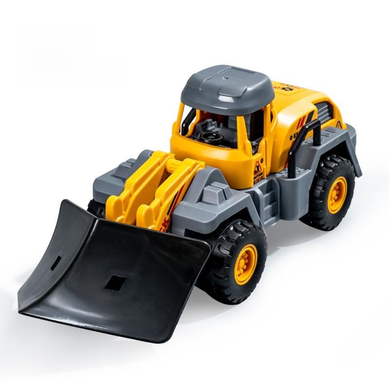 Inertia Construction Vehicle For Kids With Multifunction Engineering Toy For Developing Skills