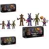 Úžasné 4ks Akční figurky Five Nights At Freddy's Pizza Simulator Pro Ultimátní sbírku