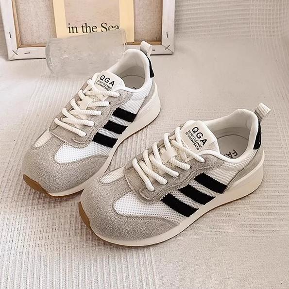 

Forrest Gump shoes women s 2025 summer mesh breathable thin casual moral training shoes lightweight sports shoes popular running shoes 35 бежевый