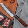 WXCOO Japanese Kiritsuke Knife Meat Cutting Fish Fillet Damascus Boning Knife Professional Cooking Chef Knives Wooden Handle