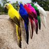 Garden Lawn Decoration Lifelike Fake Bird Artificial Parrot Realistic Decoration For Patio Decoration Party Prop Garden