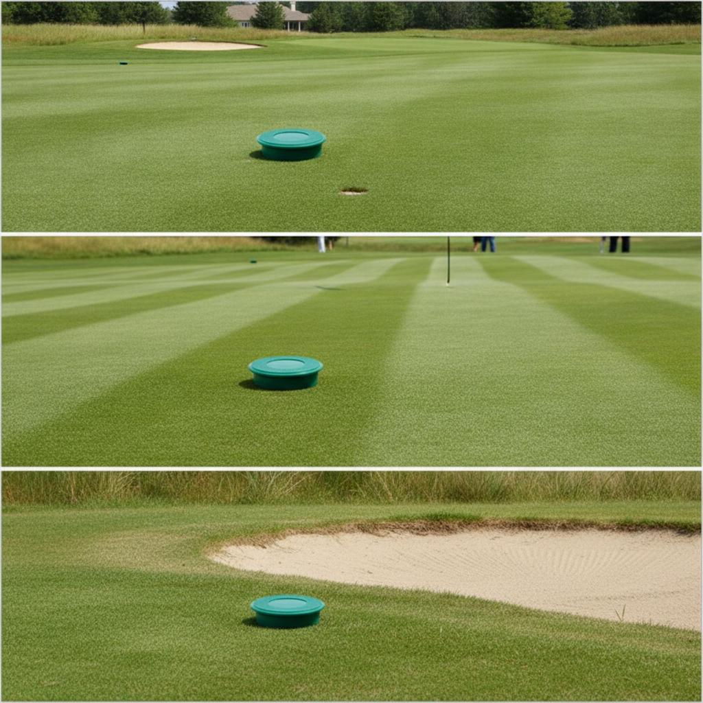 Golf Cup Cover Sturdy Hole Lightweight for Greenskeepers