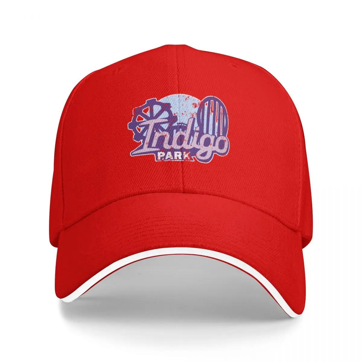 

indigo park logo rust Baseball Cap Male hat Kids Hat Hat Luxury Brand Caps For Women Mens