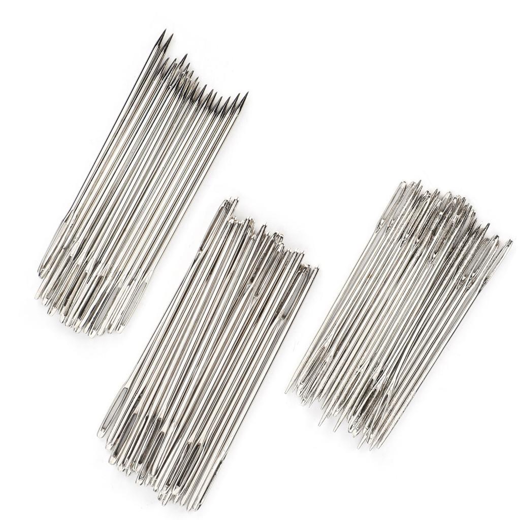 Sewing Needles Steel for Cloth Hand Stitching Repair Embroidery Tool Eye Knitting SuppliesYarn Needle