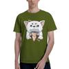 Gintama Gift Men T Shirts Gintama Fashion Tee Shirt Short Sleeve Round Collar Cotton Party Clothes TShirt