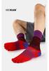 MEIKAN Unisex Baumwollsocken mit geteilter Zehe, mittelhoch, für Radfahren & Laufen