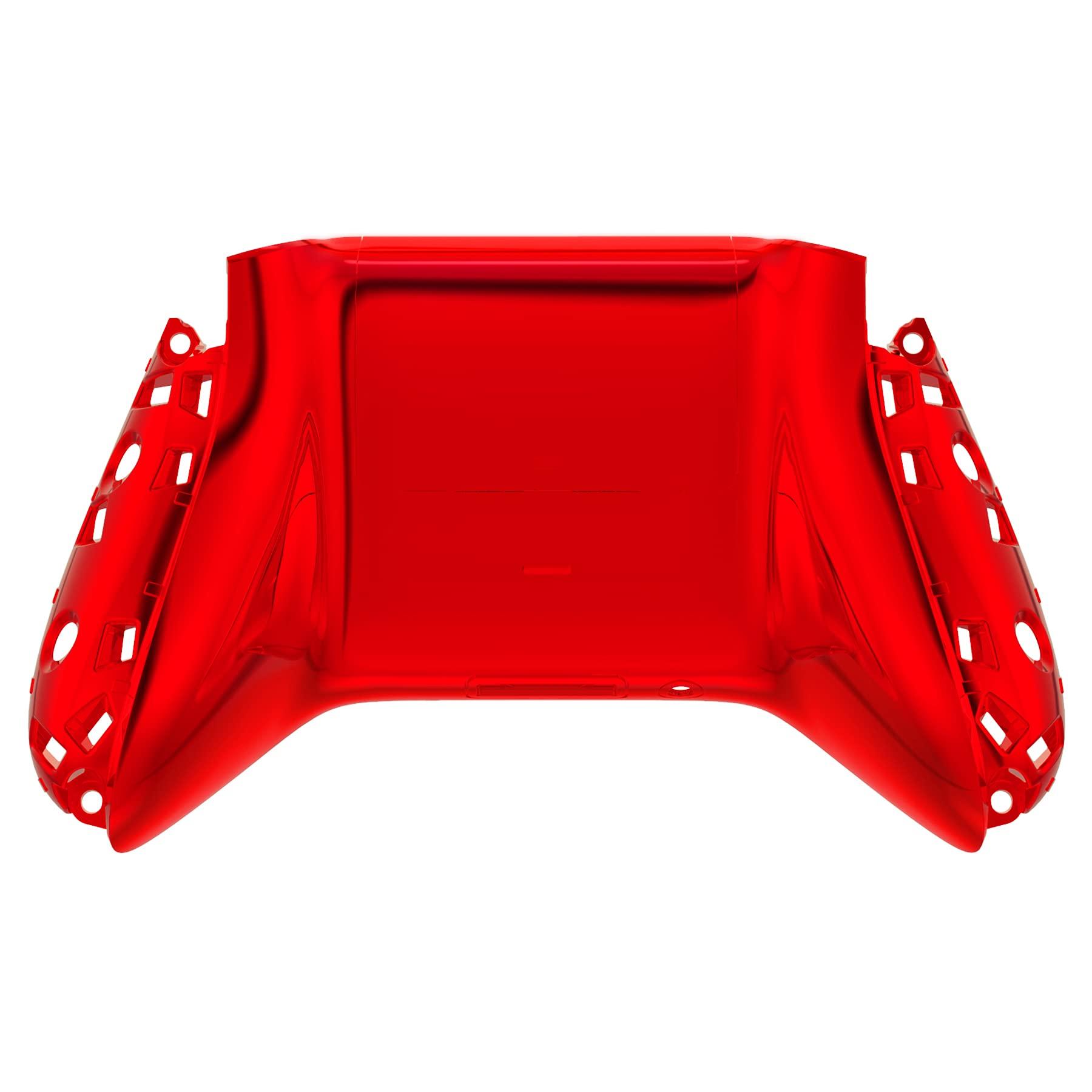 

eXtremeRate Custom Back Cover Shell for Xbox Core Wireless Glossy Replacement Cover Bottom Shell for Xbox Series Not Controller, & X/S (Controller