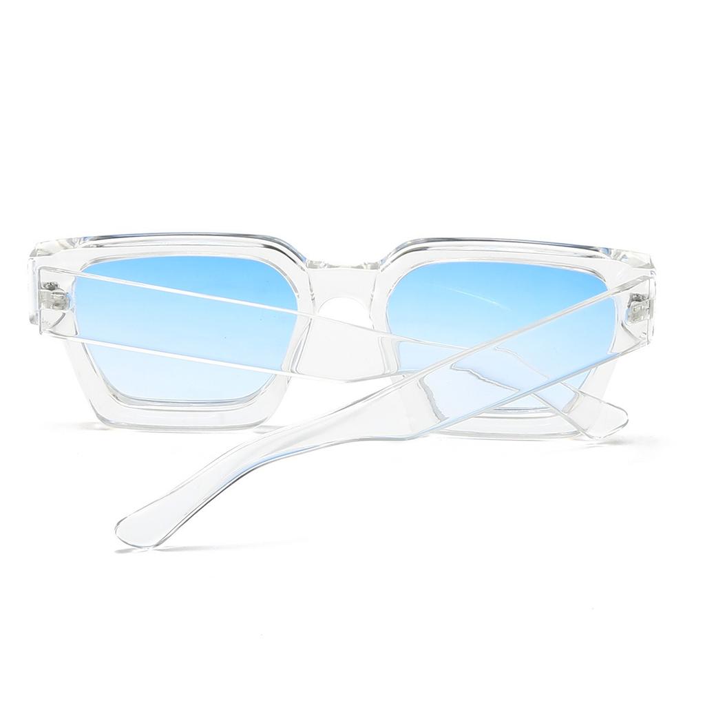 2024 New Arrival Fashion AC Lens Classic Cool Big Frame Glasses Retro Punk Thick square Frame Sunglasses for Women Men