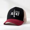 Ak 47 Print Baseball Hats Hip Hop Breathable Sunshade Mesh Versatile Street Snapback Hats Trucker Caps Man Tactics Hat