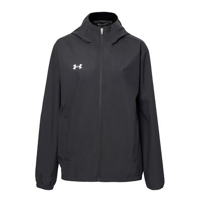Under Armour Windproof Water-Repellent Small Logo Hooded Long Sleeve Jacket Unisex Jackets Black 25500401-001