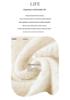 Women's Cashmere Cable Knit Sweater - Loose Fit, Double-Strand, Half-High Collar, Solid Color, Short Style, Perfect for Autumn and Winter