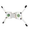 Laptop Cooling Pad USB Foldable Radiator Cooler Stand Light Portable with AntiSkid Mount(White )