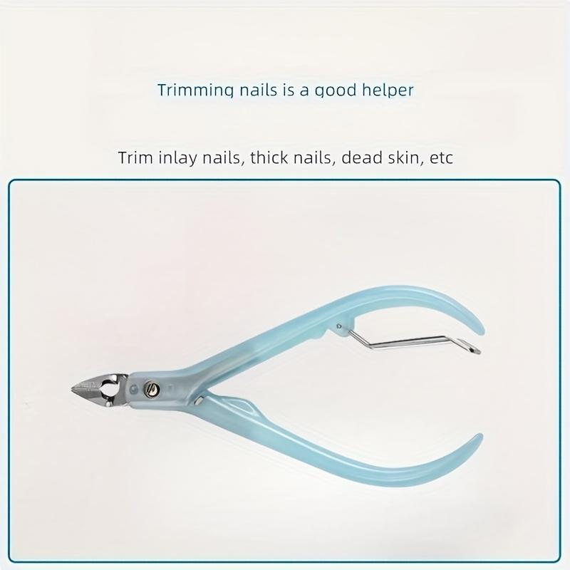 Transparent Eagle Beak Pliers, Sharp Toenail Clippers for Dead Skin Removal, Portable Nail Care Tool Trimmers for Thick Nails, Professional Pedicure