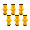 4/6Pcs Double Male Hose Connectors Garden Watering Hose Plastic Quick Connector End Connector Hose Pipe Connectors for Garden