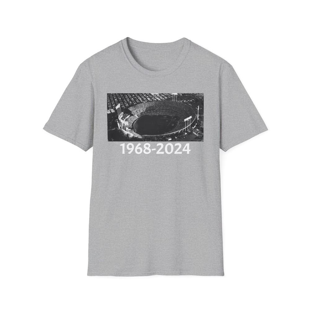 

Oakland A’s Athletics Coliseum 1968-2024 MLB T-Shirt Unisex T-Shirt XL