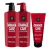 Damage Care Red Protein Shampoo 680ml + Conditioner 680ml + Treatment 330ml
