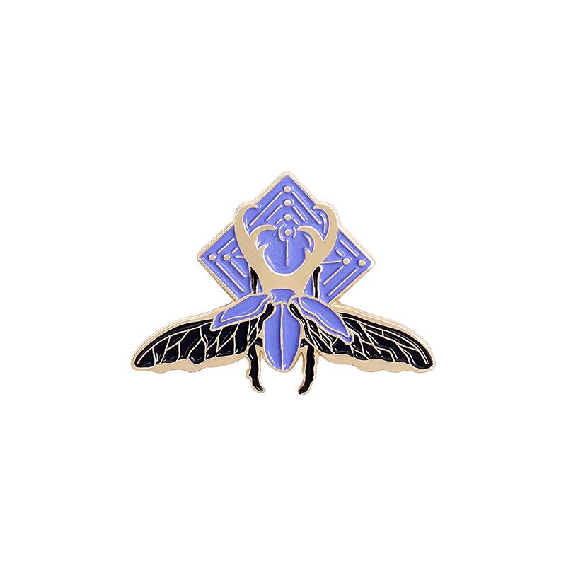 European & American Butterfly Brooch Set - Metal Badge Insect Accessories