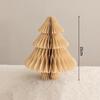 2026 Christmas Tree Honeycomb Ball 3D Folding Christmas Tree Ornament Desktop Decoration  for Xmas Navidad Happy New Year Decor