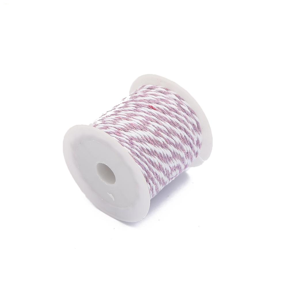 10Meters/roll 1.5mm Cotton Baker Twine Rope Cord Wedding Decoration Christmas Gift Packaging Rustic Handmade Crafts