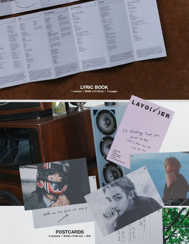 HYBE V Layover Korean Edition (BTS) - (PURPLE)