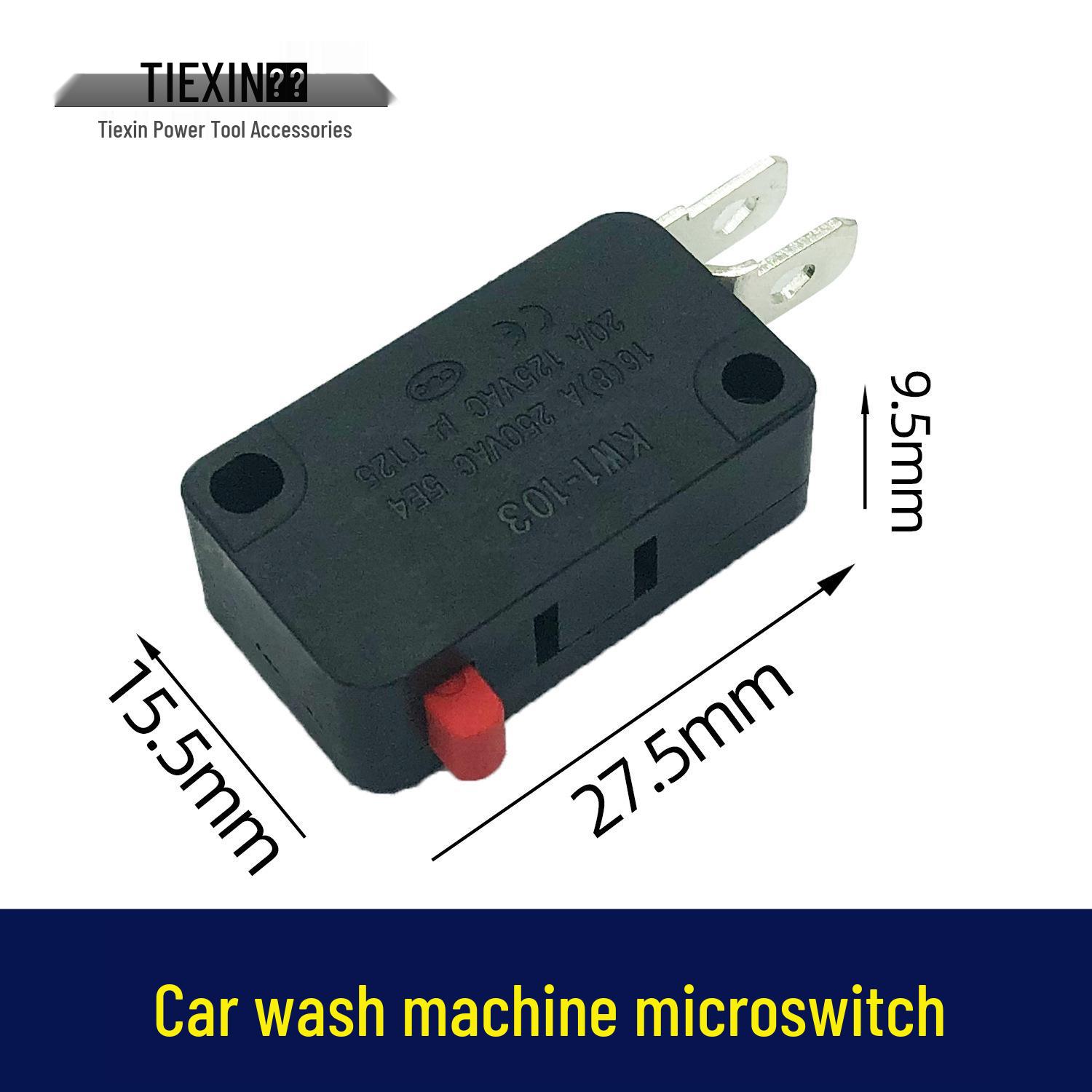 

Car Wash Machine Micro Switch: Two-Pin Electric Tool Handle Mini Switch for Cross-Border Trade