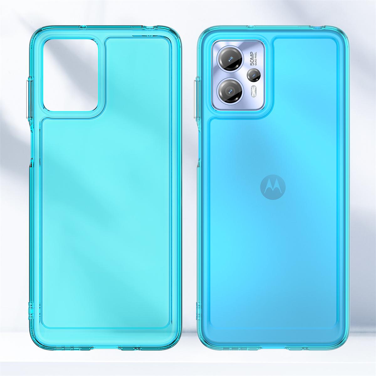 

Мягкий чехол для телефона с полной защитой на 360° для Motorola Moto G53J, Moto G53Y, Moto G53, Edge 40, Moto G73, Moto G23, Moto G13 Motorola Edge 40 синий