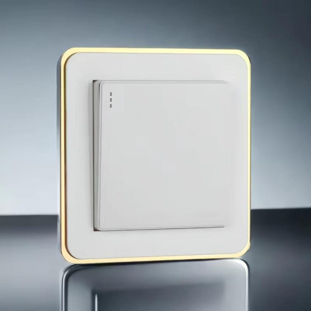 Modern Light Switch Sticker Acrylic Dustproof Switch Outlet Protective Cover Switch Wall Sticker For Living Room Home Decor