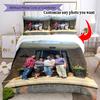 Customize Picture Customize Your Photo Bedding Set Breathable Duvet Cover with Pillowcases Home Decoration Birthday Gift