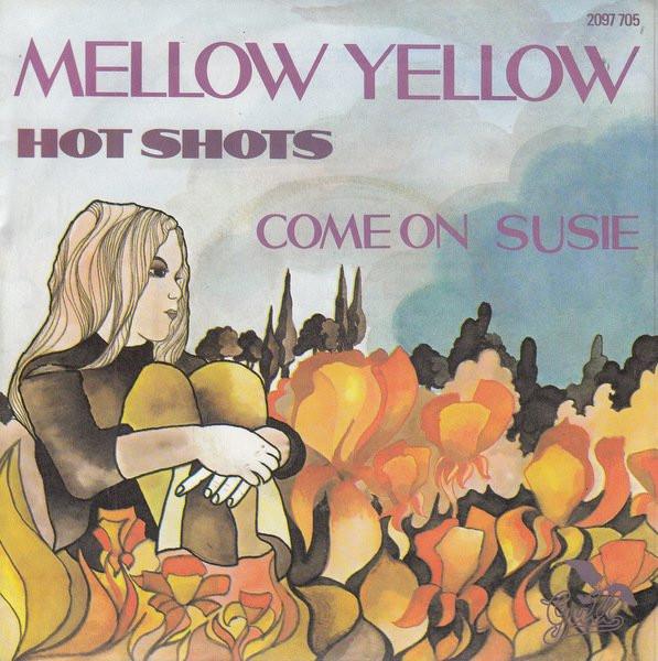 

7inch Record HOTSHOTS Mellow Yellow 2097705 Gull 1975 UK Reggae Ska Dub Used