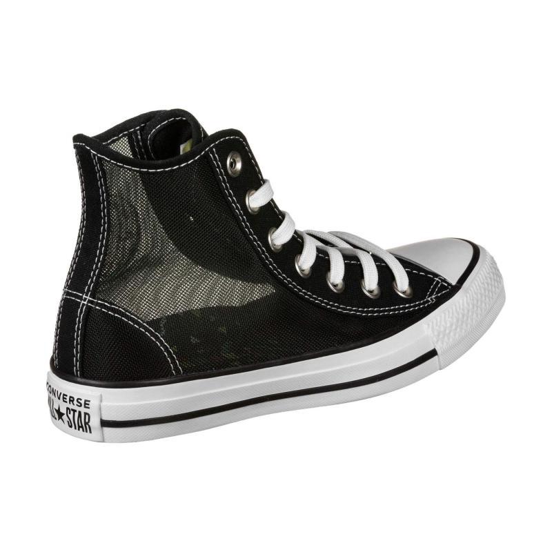 Converse Chuck Taylor All Star See High Thru Comfortable & Stylish High Top Espadrilles Women's Black