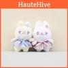 Lovable Bunny Plush Keychain Adorable Rabbit Bag Decoration Soft Pp Design Cotton