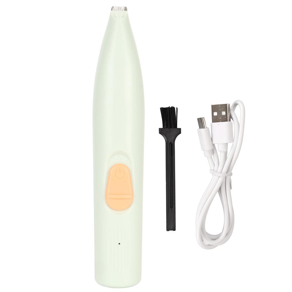 Cordless Cat Clipper Portable Ergonomic Low Noise Electronic Pet Trimmer for Feet Paws Ears