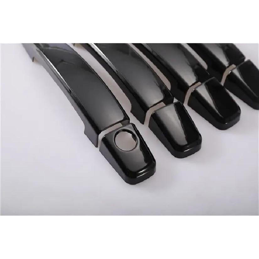 

Exterior Door Handle Covers for Chevrolet SS Holden Commodore VF 2014-2017 Chrome Gloss Black Car Door Handle Cover Trim Styling чёрный