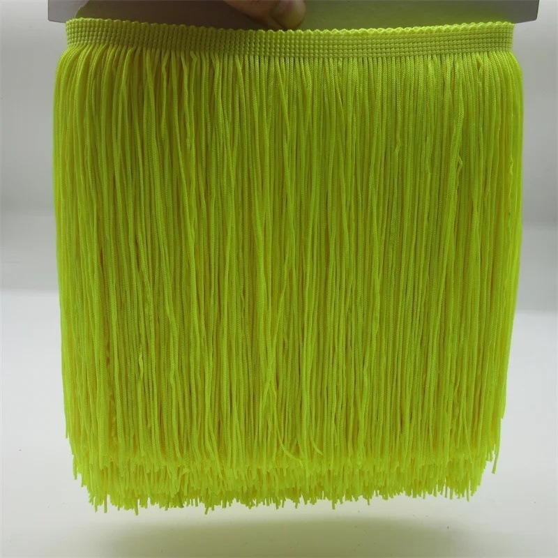 20Cm Wide Polyester Row Beard Latin Dance Fringed Lace Diy Clothing Accessories