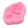 Fondant Chocolate Model Angel Shaped Soft Elastic Silicone Chocolate Candy Decorating Model for Baking Cake Making