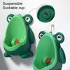 Boy Pee Trainer Urinal Funny Animal Shape Wall Mounted Kid Standing Potty Training Urinal with 2 Suction Cups