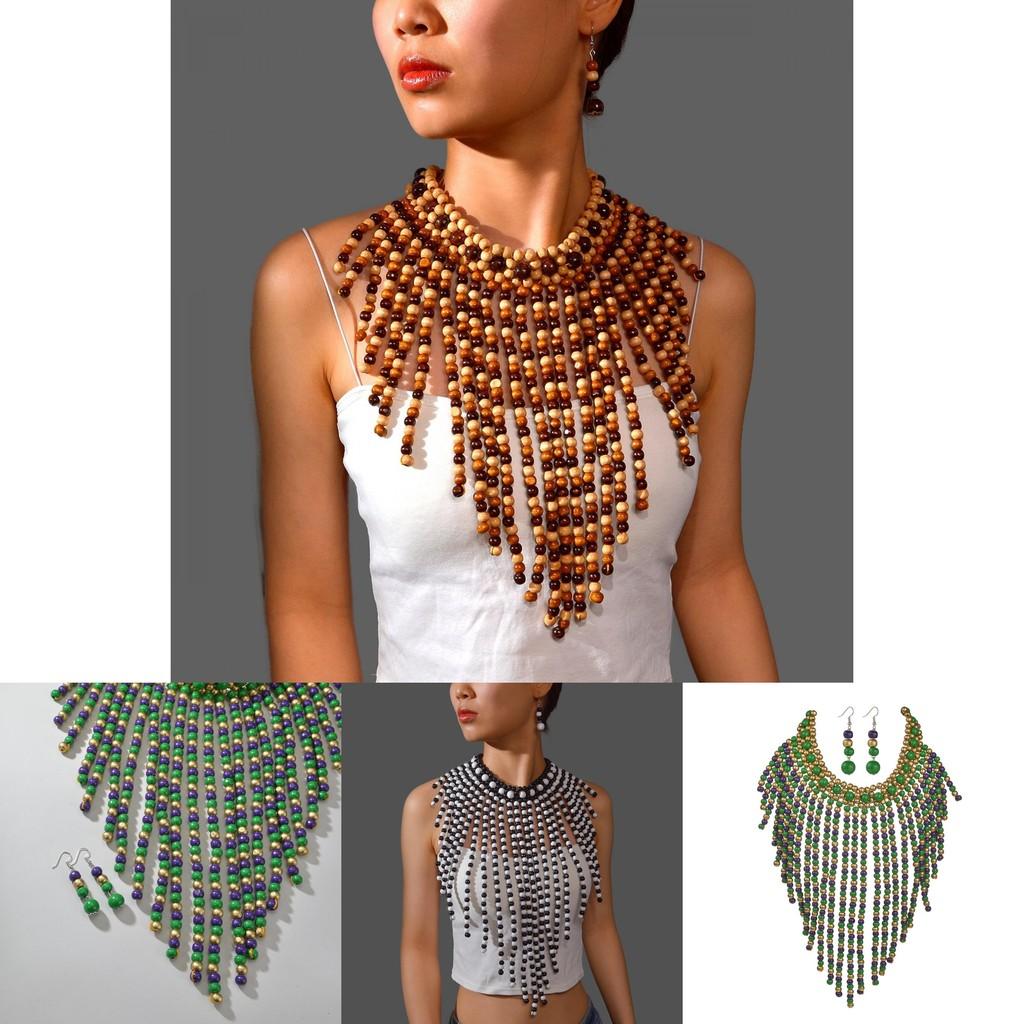 Spring 2024 Pearl Jewelry Ensemble With Mother Of Pearl Pendants For Men And Women